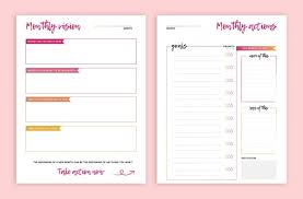 Planning Got Me Fit Fit Babe Printable Fitness Journal Fit