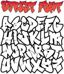 graffiti street font 1220280 vector art