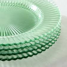 Archie Glass Dinner Plates Set Of 4