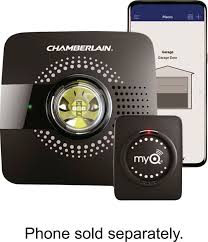 chamberlain myq smart garage hub black