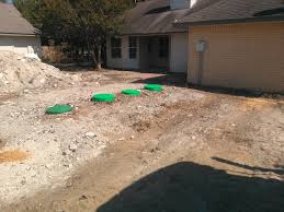 aerobic septic system installation by