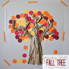 Contact Paper Sticky Wall Fall Tree I