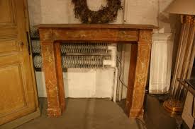 antique wood fireplace mantle 1850s