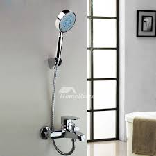 Handheld Shower Chrome Silver Wall Mount