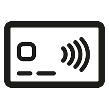 card contactless pay payment icon