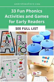 33 fun phonics activities and games for