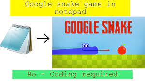 how to create the google snake game in