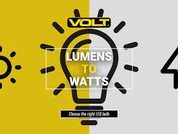 watts conversion chart for led bulbs