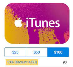 itunes gift cards through holidays