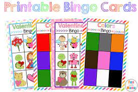 These printable bingo cards for kids include a calling list, game boards and game cards. Free Printable Bingo Cards For Kids Fun With Mama