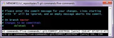 how to set notepad as the git editor