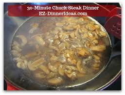 Seconds before adding a steak, drop 1/2 teaspoon of the butter into the pan and immediately top with the steak. Quick Beef Chuck Steak Recipe Easy 30 Minute Dinner Idea