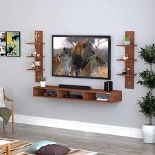 Engineered Wood Wall Mounted Tv Unit