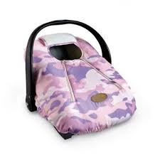 Purple Camo Infant Car Seat Cover