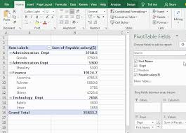 excel pivot table percene of grand