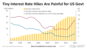 Tiny Interest Rate Hikes Are Painful For Us Govt Chart Of