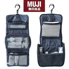 muji makeup bag portable travel storage