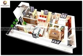 Housing Plan 3d For All Type Of House