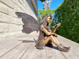 Garden Fairy Bronze Figurine