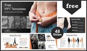t fitness sports concept powerpoint