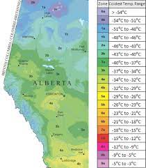 alberta s plant hardiness zones