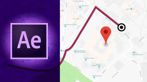 How To Animate A Map Destination In After Effects In 2018