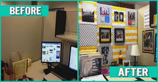 8 clever cubicle makeovers to make work