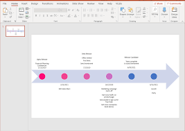 how to make a timeline in word vizzlo