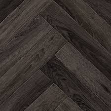 Resistant to indentation 60% greater than solid vinyl click floors. Double Plank Dark Grey Black Herringbone Vinyl Flooring Marilyn 533