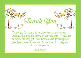 Baby Shower Thank You Cards For Your Guest Themommyheads Com