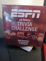 Espn video games trivia quizzes. Espn All Sports Trivia Challenge Game 1500 Questions Sealed New In Box Ebay