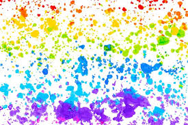 Rainbow Paint Splash Images Free