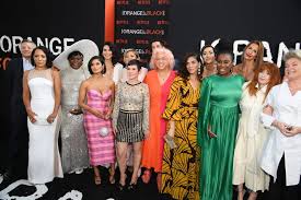 This category pertains to the cast members of orange is the new black. The Cast Of Orange Is The New Black At Final Season Premiere Popsugar Celebrity