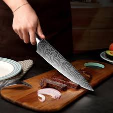 Japanese kitchen knives have become incredibly popular in the usa. Kizaru Professional Japanese Chef Knife Set With Damascus Pattern Kizaru Knives