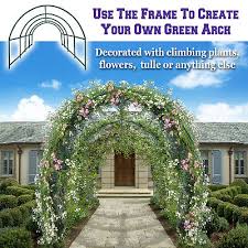 Multi Use Steel Garden Arch Rose Arbor