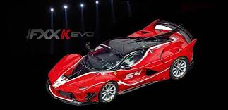 The fxx evoluzione was improved from the standard fxx by continually adjusting specifics to generate more power and quicker gear changes, along with reducing the car's aerodynamic drag. Ferrari Fxx K Evoluzione Carrera