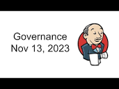 Governance Meeting, November 13, 2023 - Community - Jenkins