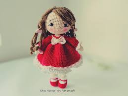 Candy doll ретвитнул(а) laura duarte. Candy Doll Crochet Pattern By Khac Huong Ani Handmade