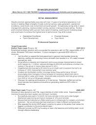 The Best District Manager Resume Sample Resume Template Info