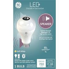General Electric A21 Speaker Led Light Bulb White Target
