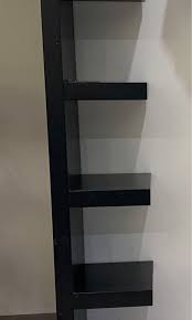 Ikea Lack Wall Shelf Unit Black