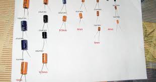 Capacitor Case Size Chart Case Size Of Standard