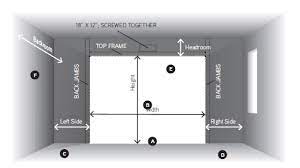 garage doors door height for rvs and