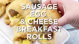 breakfast crescent rolls video the