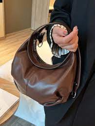 minimalist top handle hobo bag shein in