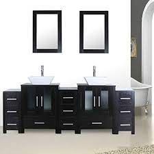 84 double sink bathroom vanity unit