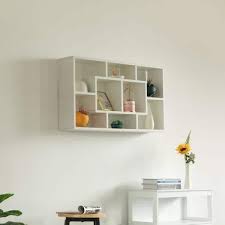 Basicwise Modern 8 Tier Bookcase Wall
