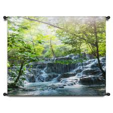 Waterfall Wall Decor In Canvas Murals