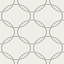 White Glass Bead Textured Circles Wallpaper