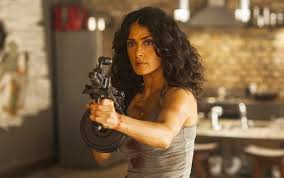 Salma hayek flaunts great cleavage in bavarian dress. Review Everly Allows Salma Hayek To Finally Wield Her Own Weapons Indiewire
